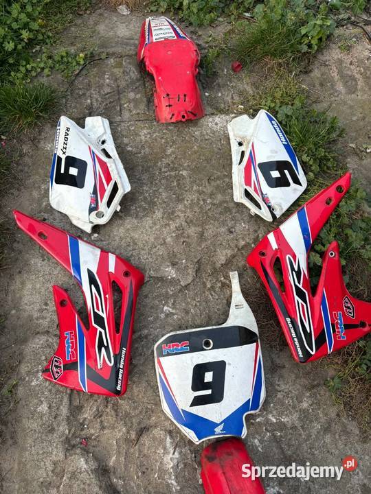 Plastiki honda cr 85 2005 mazowieckie Wólka Radzymińska