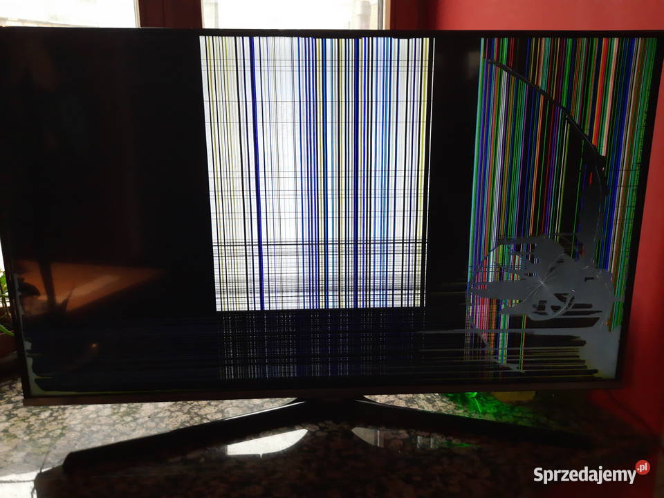 TV SAMSUNG UE40J5100AW uszkodzona matryca Łódź
