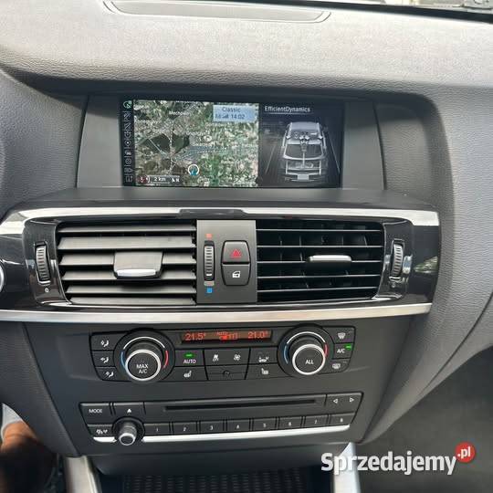 BMW X3 F25 xDrive20d M Pakiet HUD Jasna skóra 51 nieuszkodzony Poznań sprzedam