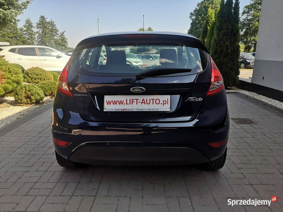 Ford Fiesta 125 60 Klimatyzacja IsofixPodgrz Rok produkcji 2011 Strzegom