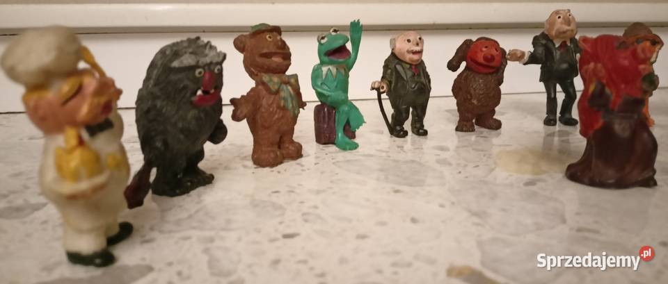 Stare figurki Muppetów PRL vintage 13 sztuk Pozostałe Rzeszów