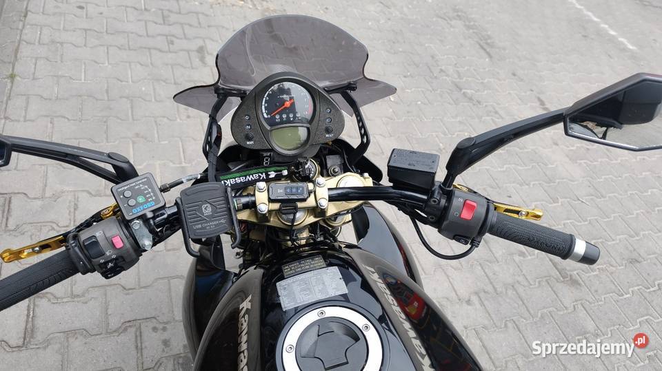 Kawasaki ER6n 2006r ABS grzane manetki kufer nieuszkodzony Radom