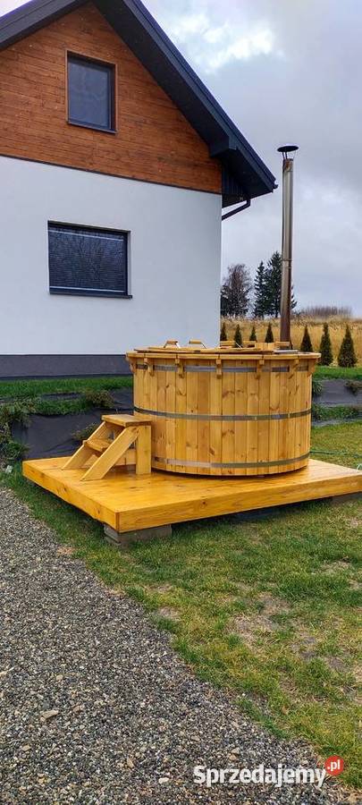 Beczka Kąpielowa Premium Balia Ogrodowa Sauna