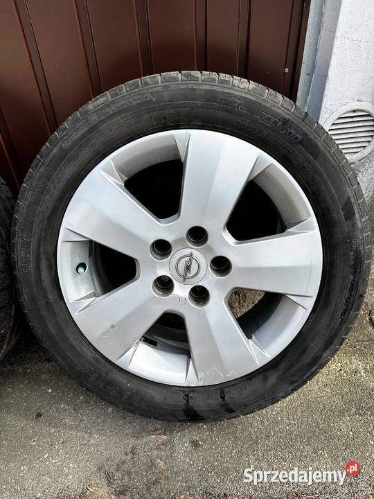 4 felgi z oponami Opel śląskie Jastrzębie-Zdrój sprzedam
