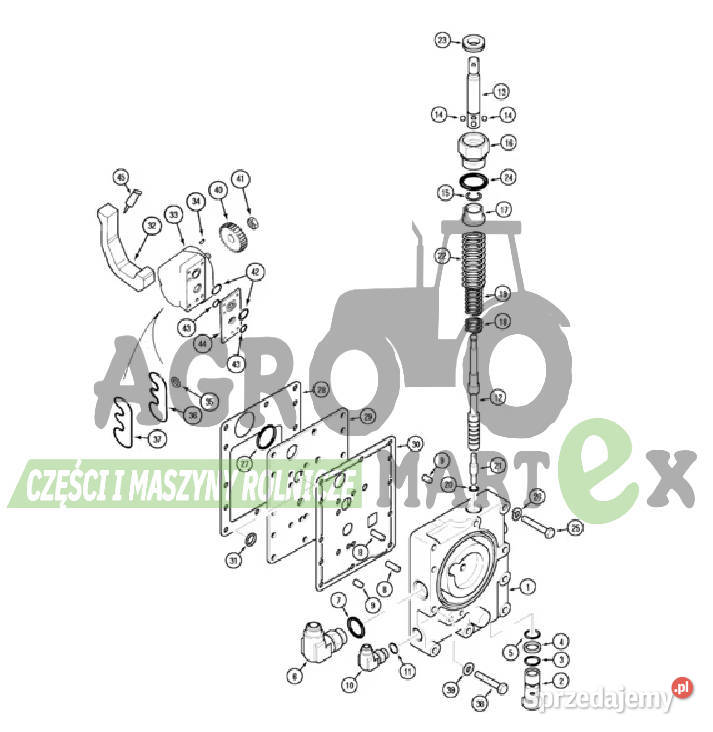 243442A5 243442A4 243442A3 ZAWÓR KPL CNH