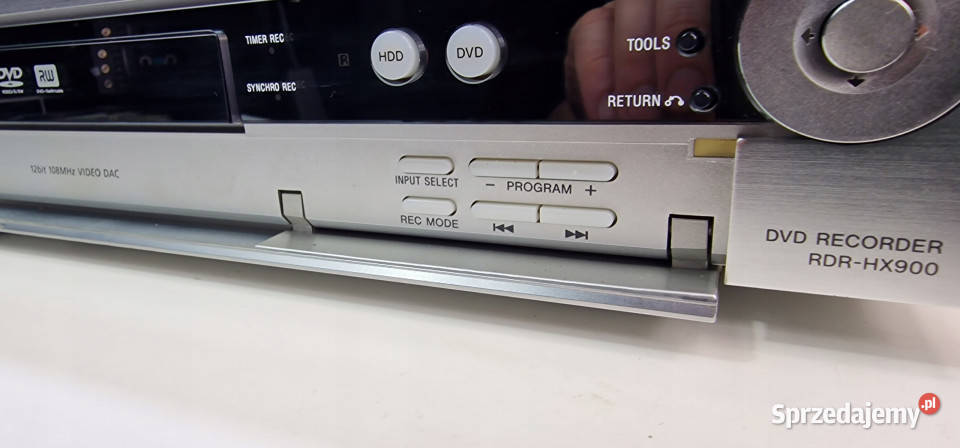 SONY CD RDR hx 900 Nagrywarka DVD HDD odtwarzacz Międzychód sprzedam