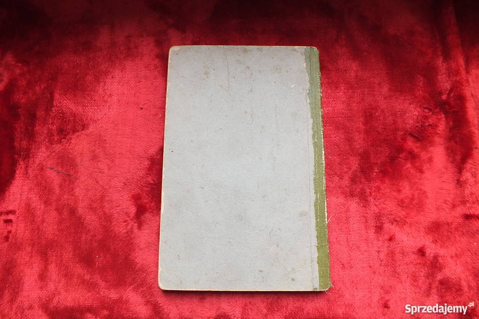 Stara książka z początku XX wieku lubuskie Żary