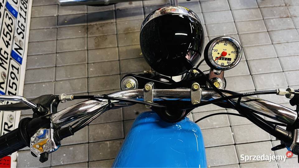 Simson s50 renowacji kpl dokumentów kupiony w Polsce Opole