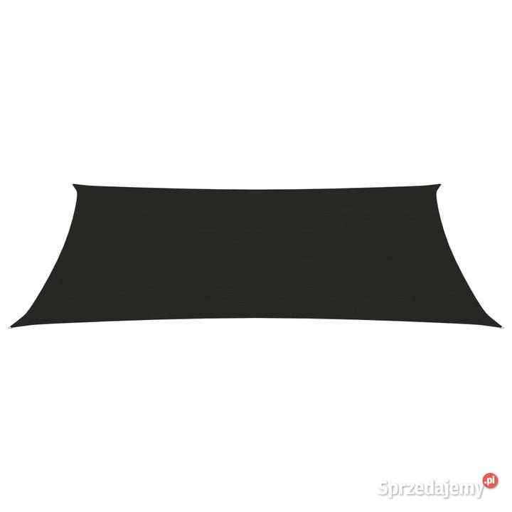 Żagiel przeciwsłoneczny 160 gm czarny 5x7 m HDPE Warszawa