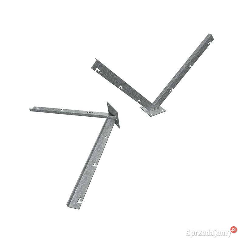 Wysięgnik dwuramienny V ze stopką 40x18x3 mm do Szczecin