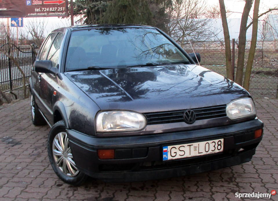 VOLKSWAGEN GOLF 3 III 14 GAZ LPG GAS 1993r Grudziądz