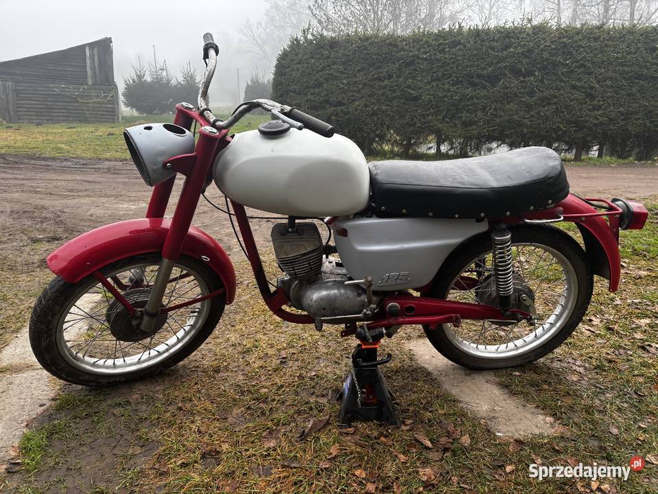 WSK 125 Garbuska M06b3 71r Plus sporo części