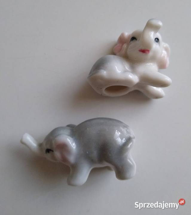 Słoń Słoniki figurka ceramika Gdańsk