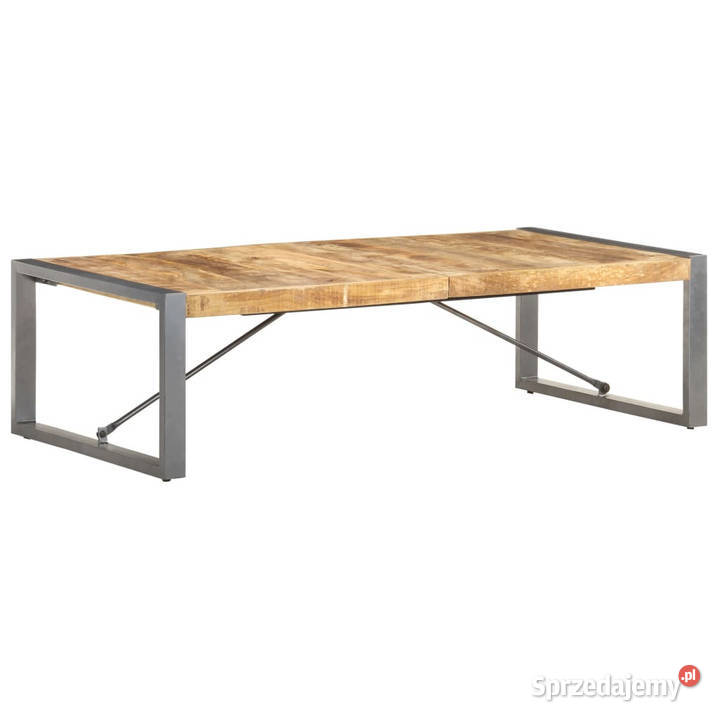 Stolik kawowy 140 x 70 x 40 surowe drewno mango mazowieckie Warszawa