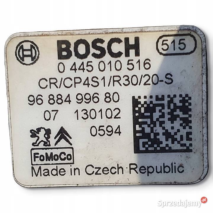 POMPA WTRYSKOWA Peugeot 308 16 HDI 0445010516 lubelskie