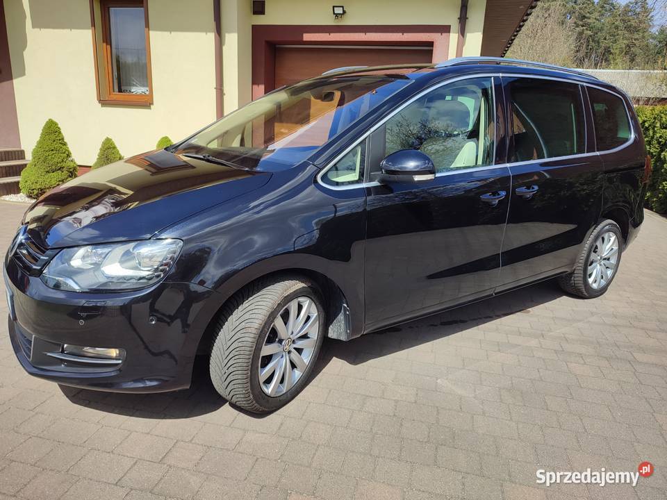 VW Sharan II 20 TDI 150 4Motion Salon Polska 7 reflektory ksenonowe Turek