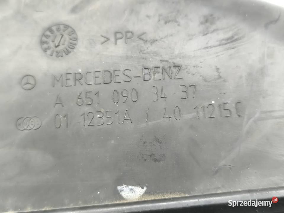 RURA DOLOT POWIETRZA MERCEDES ECLASA W212 SEDAN