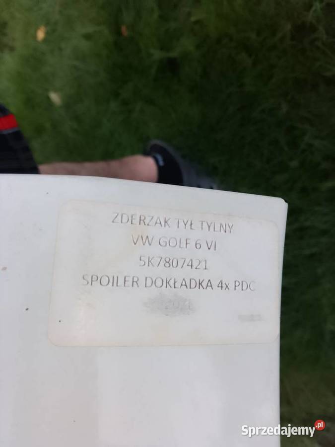 Zderzak Volkswagen Golf VI