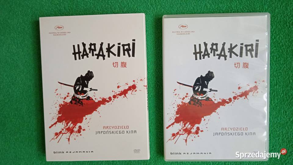 Harakiri DVD arcydzieło japońskiego kina 1 płyta mazowieckie Warszawa