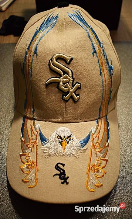 Czapka z serii Chicago Sox wyszywany wzór kujawsko-pomorskie Chełmno