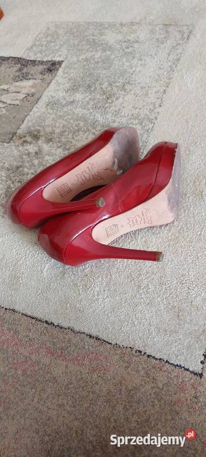 piękne i seksowne czerwone czółenka Warszawa