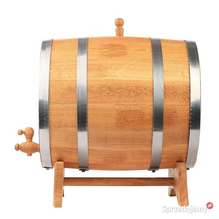 Beczka dębowa 3L do bimbru whisky wina nalewek Szczecin