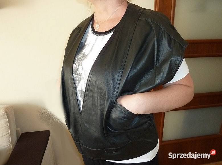 NOWA KamizelkaBezrękawnik Skóra Naturalna Moda i Styl podkarpackie Rzeszów