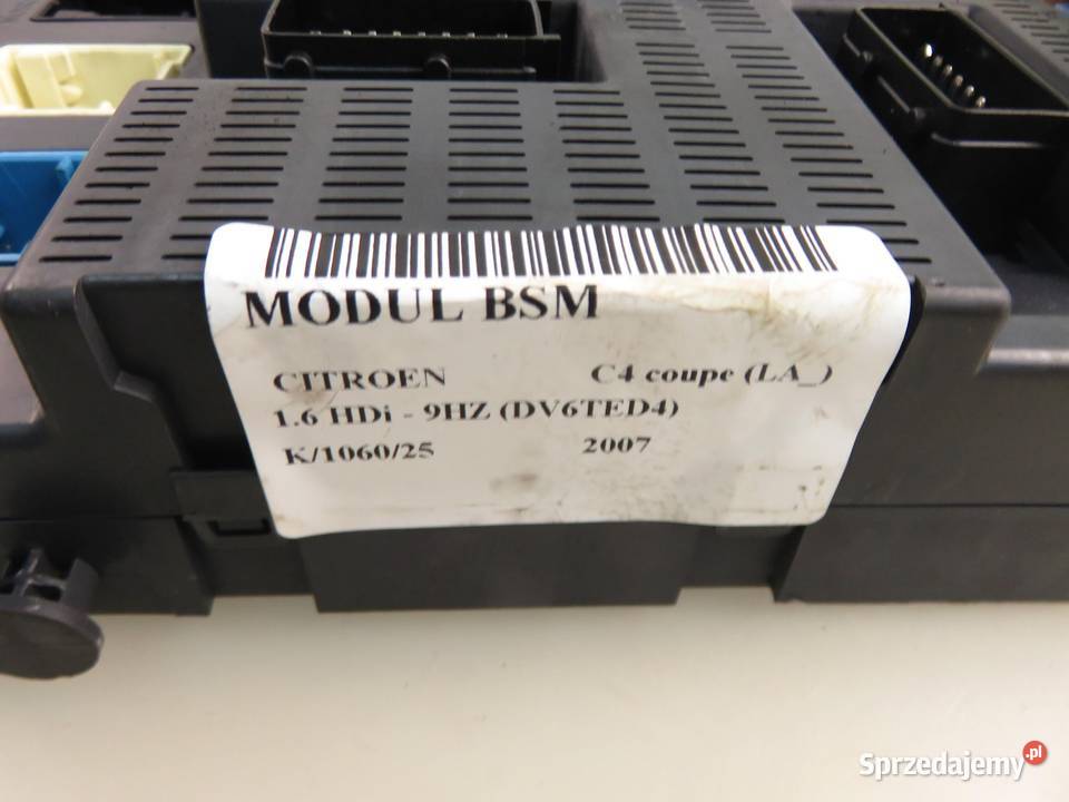 BSI CITROEN C4 coupe LA 16 HDi 9HZ 9663798580 sprzedam