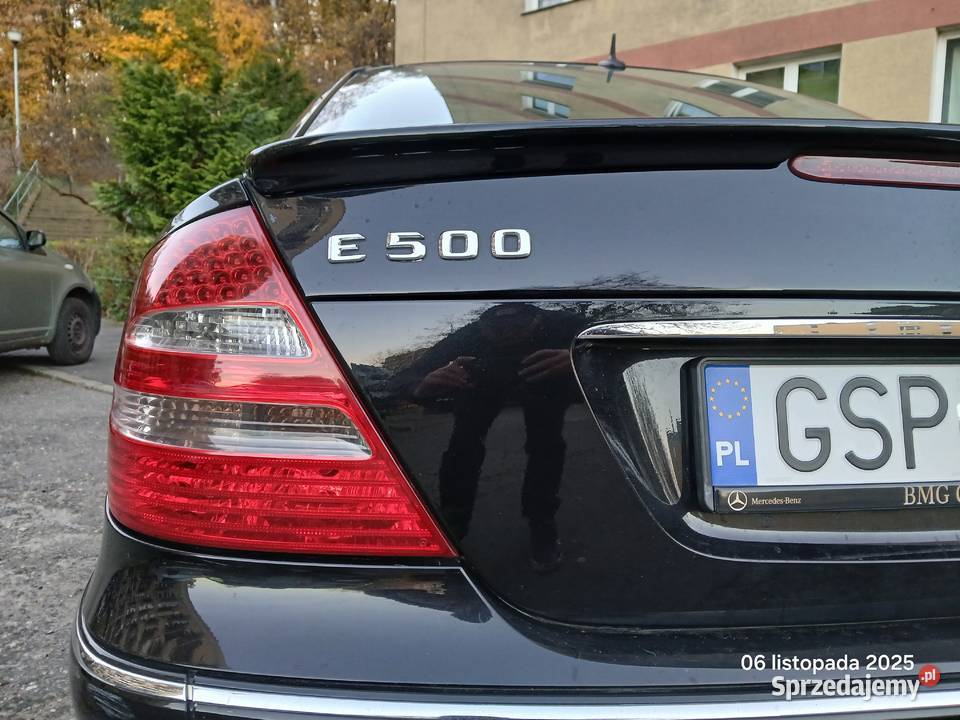 MERCEDES E500 W211 50 V8 LPG jasne wnętrze Gdynia
