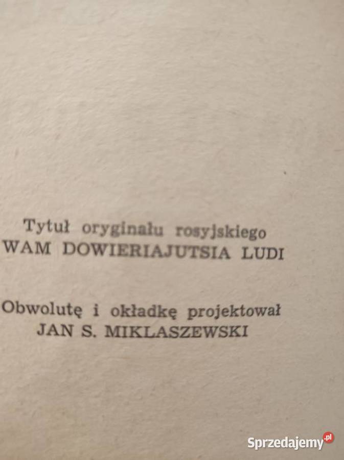 Wiliam Giller 1967 Ludzie w bieli ISBN 9788320057218
