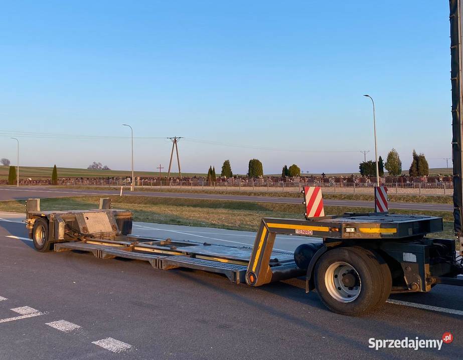 Przyczepa niskopodwoziowa niskopodwoziówka lubelskie Lublin
