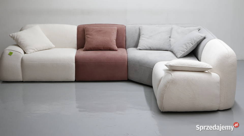TDŁ PUZZLE nowoczesny narożnik MODUŁOWE sofy wielkopolskie