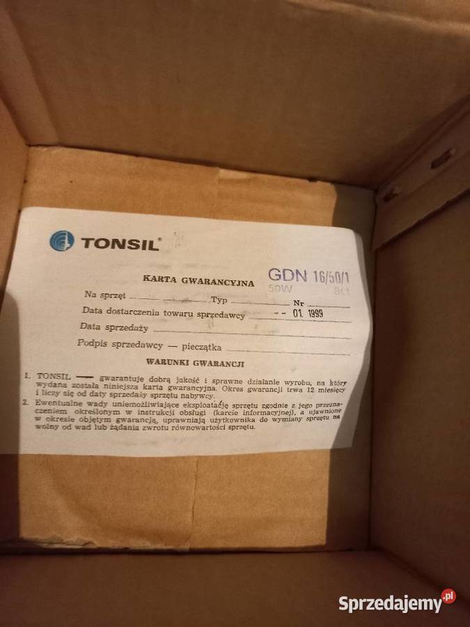 Glosnik unitra tonsil mazowieckie Warszawa