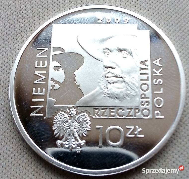POLSKA10 2009 rSREBRO 925LCZESŁAW NIEMEN Legionowo