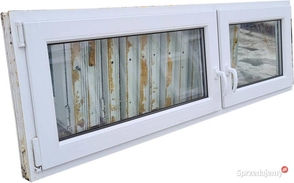 OKNA KacprzaK OKNO PCV 174X55 Używane Plastikowe Siedlce sprzedam