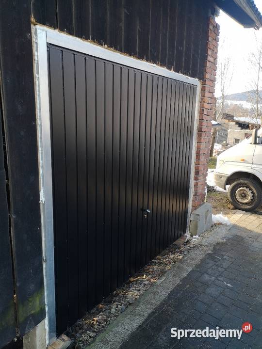 Brama garażowa uchylna 3000x2100 antracyt brąz Opole