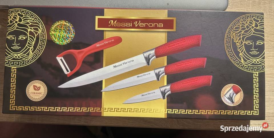 Zestaw noży ceramicznych 2 duże noże