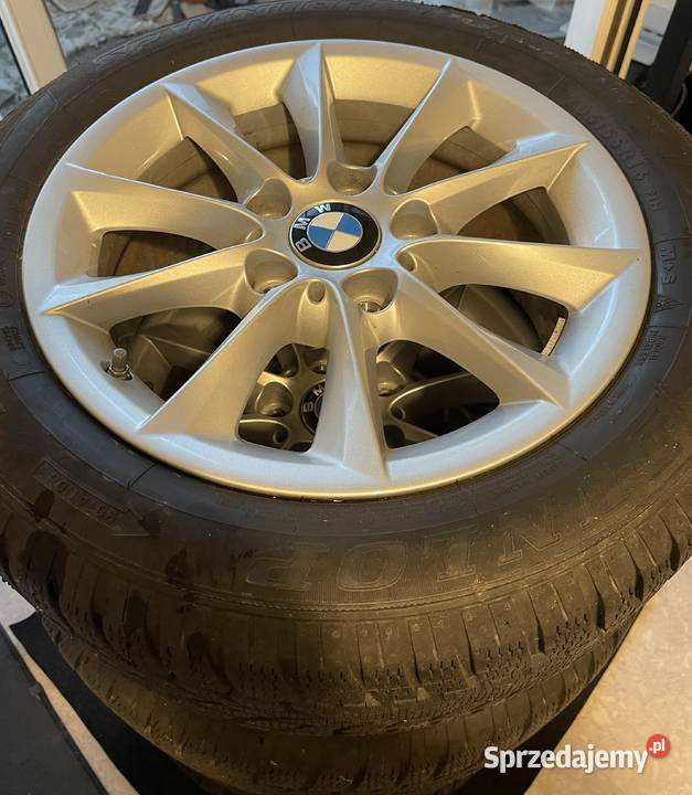 Komplet oryginalnych kół zimowych do BMW Warszawa sprzedam