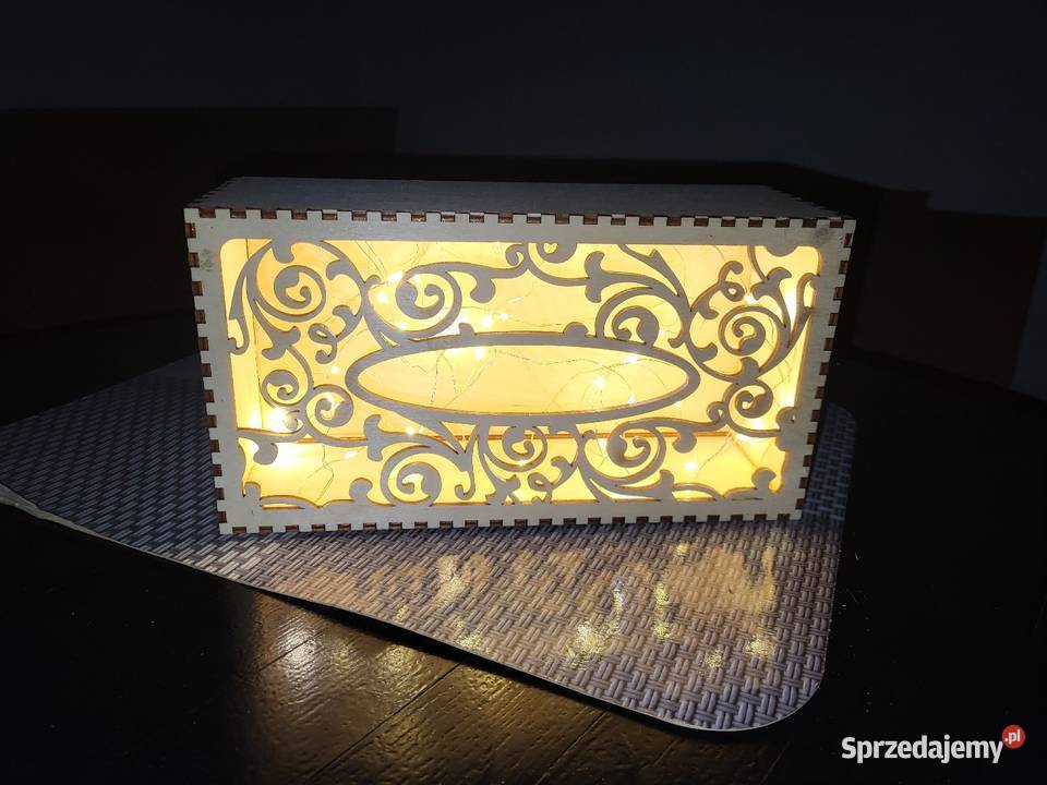 Lampa z naturalnego drewna Boho Loft LED Kąśna Górna