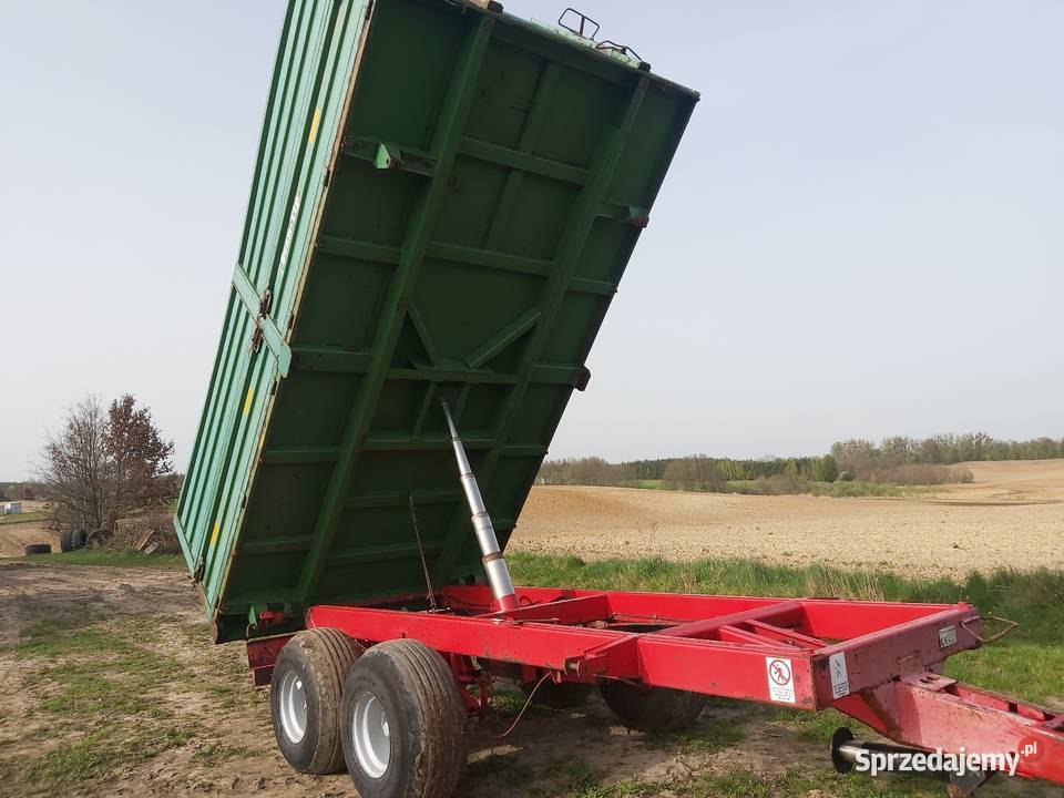 Przyczepa wywrotka tandem Warfarma 11 kujawsko-pomorskie