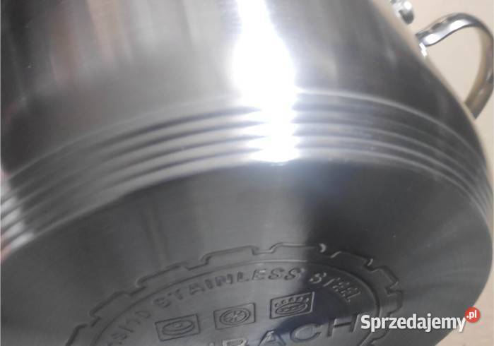Garnki stalowe Saubach 10el outlet Łódź