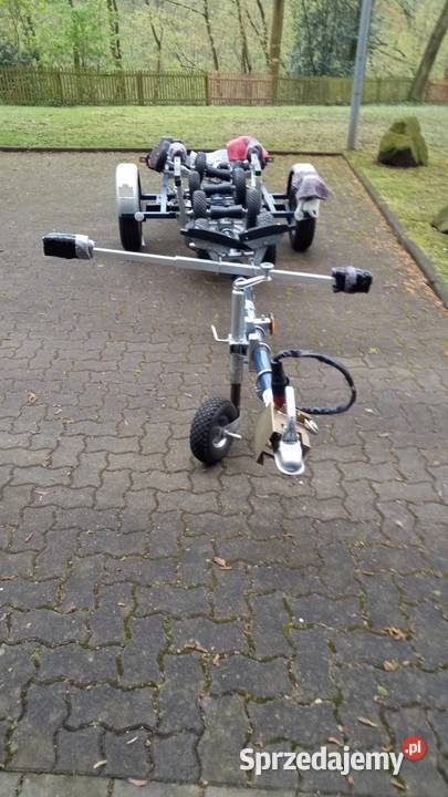 Przyczepa przyczepa do łodzi sportowych i