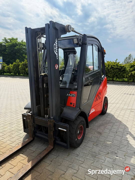 wózek widłowy LINDE H25T01 Triplex 470m kabina Działoszyn