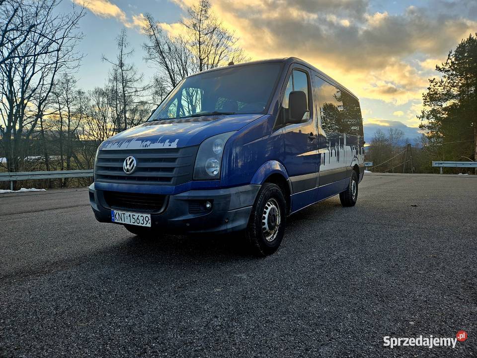 Volkswagen Crafter 20 TDI 2012 r 9osobowy Jordanów sprzedam