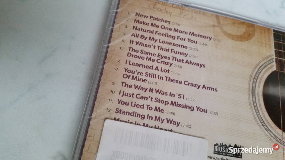 Charley Pride Music In My Heart 2017 CD lubelskie Puławy