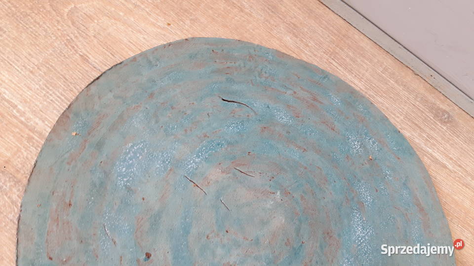 Talerz ceramiczny ręcznie wykonany Otwock