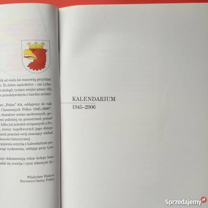 1094 Kalendarium Polic i Zakładów chemicznych Szczecin