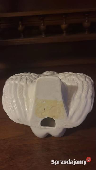 Aniołek biała porcelana