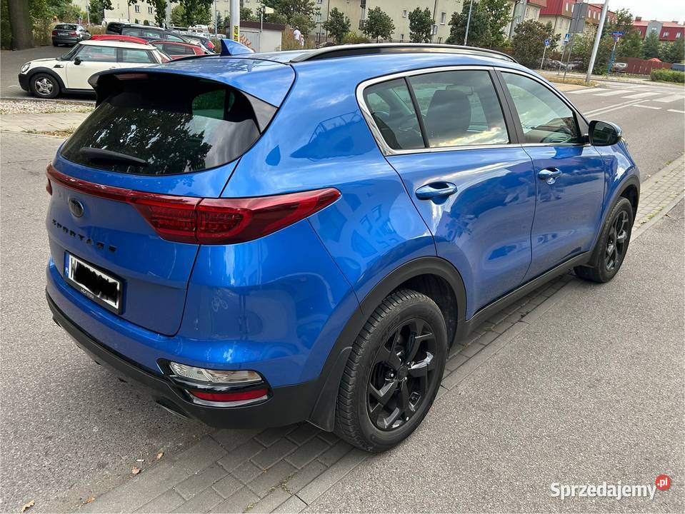 KIASPORTAGEIV16GDI13269 niebieski Warszawa