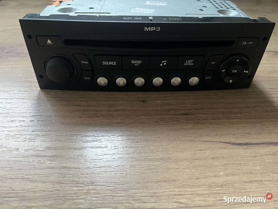 Radio Peugeot 207 oryginał łódzkie Radomsko